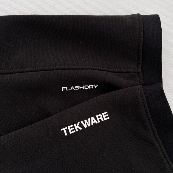 The North Face Fleece Crewneck Black Tekware Size Small Hiking Running Winter - Picture 6 of 12